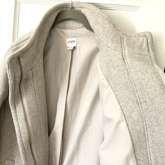 J. Crew City Coat Wool Blend - Picture 10 of 16